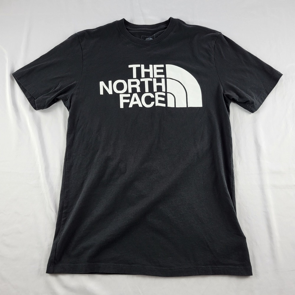 The North Face Half Dome Logo T-Shirt Black Men's Small Short Sleeve Cotton